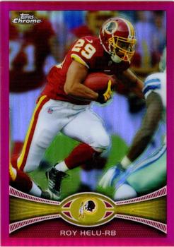 2012 Topps Chrome - Pink Refractors #218 Roy Helu Front