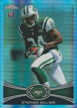 2012 Topps Chrome - Prism Refractors #175 Stephen Hill Front