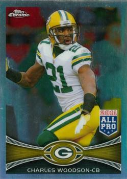 2012 Topps Chrome - Refractors #58 Charles Woodson Front