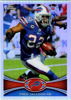 2012 Topps Chrome - Refractors #167 Fred Jackson Front