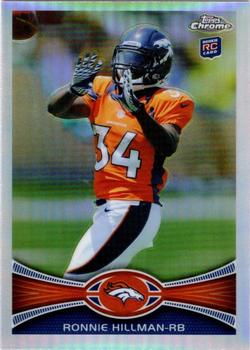 2012 Topps Chrome - Refractors #192 Ronnie Hillman Front