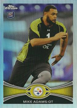 2012 Topps Chrome - Refractors #197 Mike Adams Front