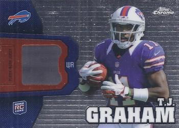 2012 Topps Chrome - Rookie Relics #RR32 T.J. Graham Front