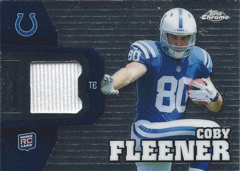 2012 Topps Chrome - Rookie Relics #RR25 Coby Fleener Front