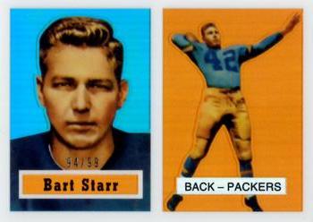 2012 Topps Chrome - Rookie Reprint Refractors #119 Bart Starr Front