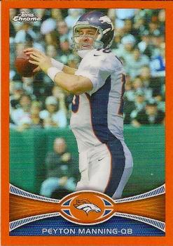 2012 Topps Chrome - Orange Refractors #161 Peyton Manning Front