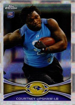 2012 Topps Chrome - Xfractors #71 Courtney Upshaw Front