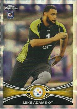 2012 Topps Chrome - Xfractors #197 Mike Adams Front