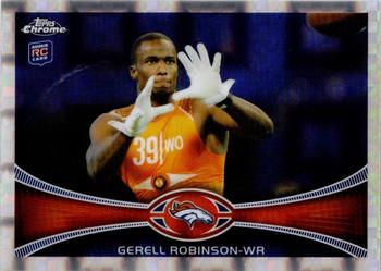 2012 Topps Chrome - Xfractors #214 Gerell Robinson Front