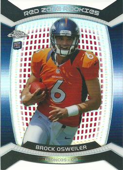 2012 Topps Chrome - Red Zone Rookies Refractors #RZDC-9 Brock Osweiler Front
