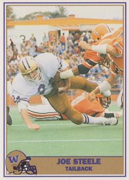 1992 Pacific Greats Washington Huskies #25 Joe Steele Front