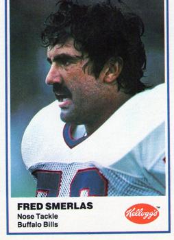 1982 Kellogg's #NNO Fred Smerlas Front