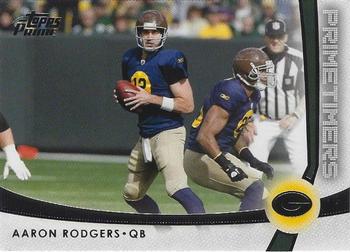 2012 Topps Prime (Hobby) - Primetimers #PT-AR Aaron Rodgers Front