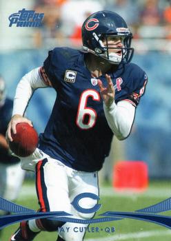 2012 Topps Prime (Retail) - Blue #85 Jay Cutler Front