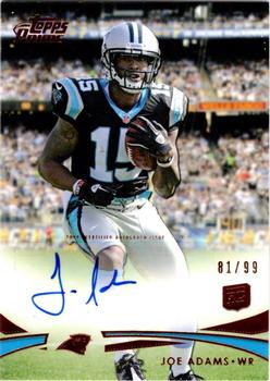 2012 Topps Prime (Hobby) - Rookie Autographs Copper #21 Joe Adams Front