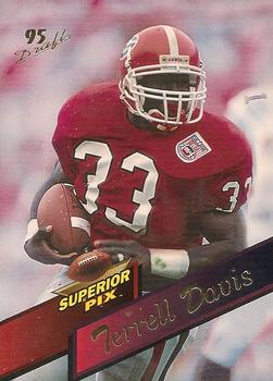 1995 Superior Pix #6 Terrell Davis Front