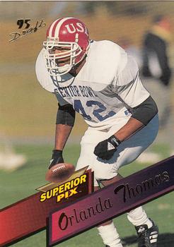 1995 Superior Pix #15 Orlando Thomas Front