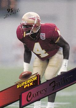 1995 Superior Pix #72 Corey Fuller Front