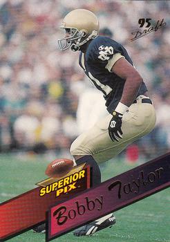 1995 Superior Pix #85 Bobby Taylor Front