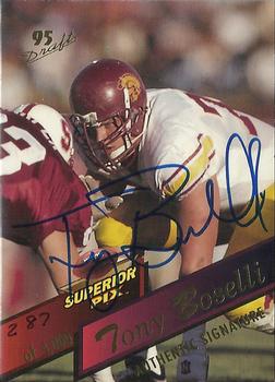 1995 Superior Pix - Autographs #2 Tony Boselli Front