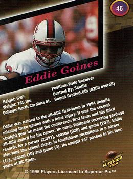 1995 Superior Pix - Autographs #46 Eddie Goines Back