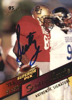 1995 Superior Pix - Autographs #92 Scotty Lewis Front