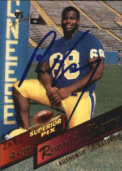 1995 Superior Pix - Autographs #99 Ronald Cherry Front