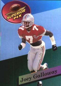 1995 Superior Pix - Instant Impact #4 Joey Galloway Front