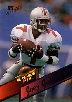 1995 Superior Pix - Promos #4 Joey Galloway Front