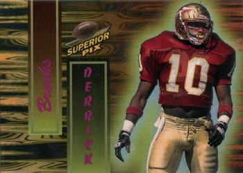 1995 Superior Pix - Top Defender #4 Derrick Brooks Front