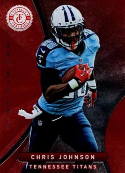 2012 Panini Totally Certified #18 Chris Johnson Front