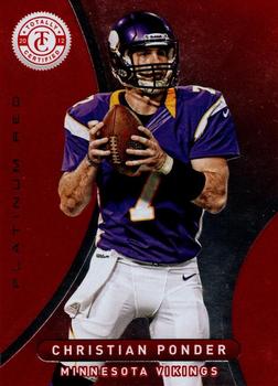 2012 Panini Totally Certified #43 Christian Ponder Front
