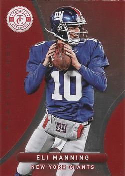 2012 Panini Totally Certified #59 Eli Manning Front