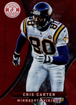 2012 Panini Totally Certified #93 Cris Carter Front