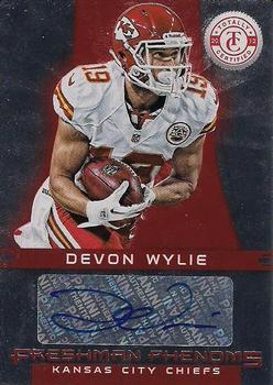 2012 Panini Totally Certified #124 Devon Wylie Front