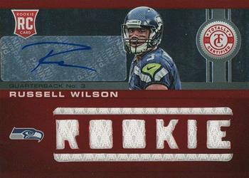 2012 Panini Totally Certified #230 Russell Wilson Front