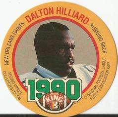 1990 King B Discs #13 Dalton Hilliard Front