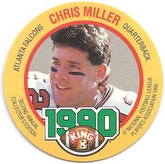 1990 King B Discs #20 Chris Miller Front