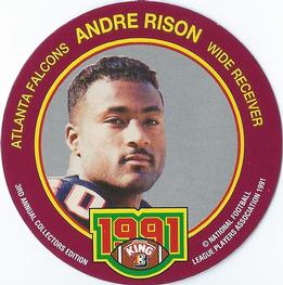 1991 King B Discs #6 Andre Rison Front
