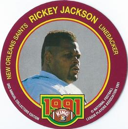 1991 King B Discs #9 Rickey Jackson Front