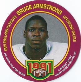 1991 King B Discs #10 Bruce Armstrong Front