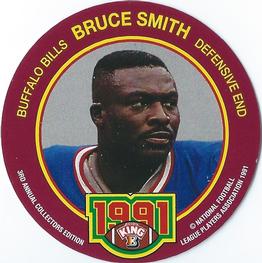 1991 King B Discs #14 Bruce Smith Front
