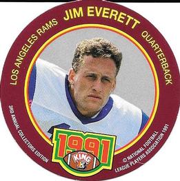 1991 King B Discs #19 Jim Everett Front