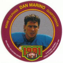 1991 King B Discs #23 Dan Marino Front