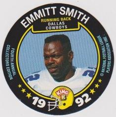 1992 King B Discs #5 Emmitt Smith Front