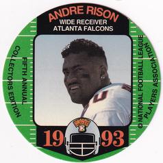 1993 King B Discs #18 Andre Rison Front