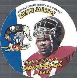 1996 King B Discs #2 Rickey Jackson Front