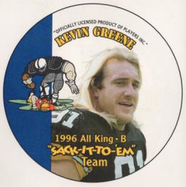 1996 King B Discs #3 Kevin Greene Front