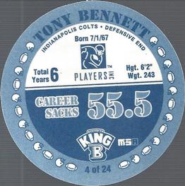 1996 King B Discs #4 Tony Bennett Back