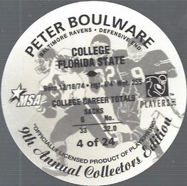 1997 King B Discs #4 Peter Boulware Back